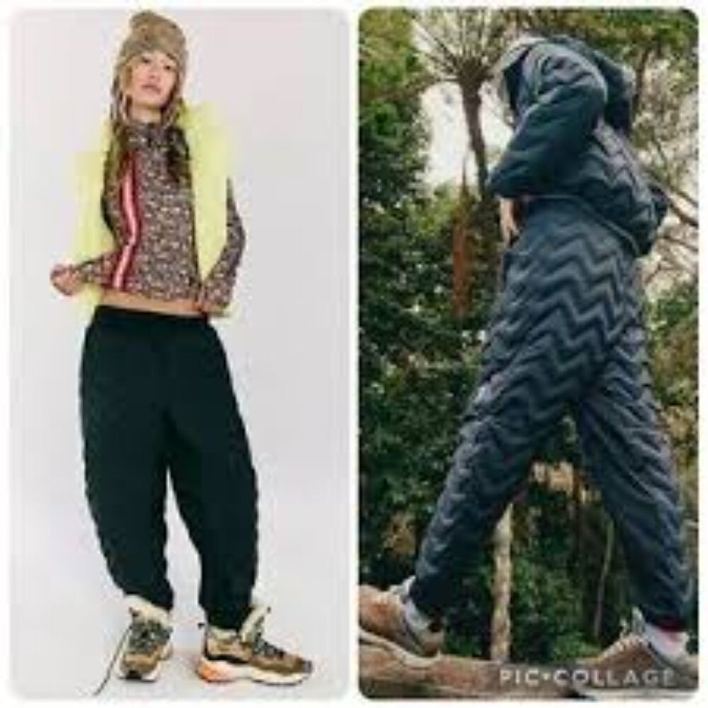 NWT: Free People Gettin Lost Packable Jogger Pants - Picture 2 of 9